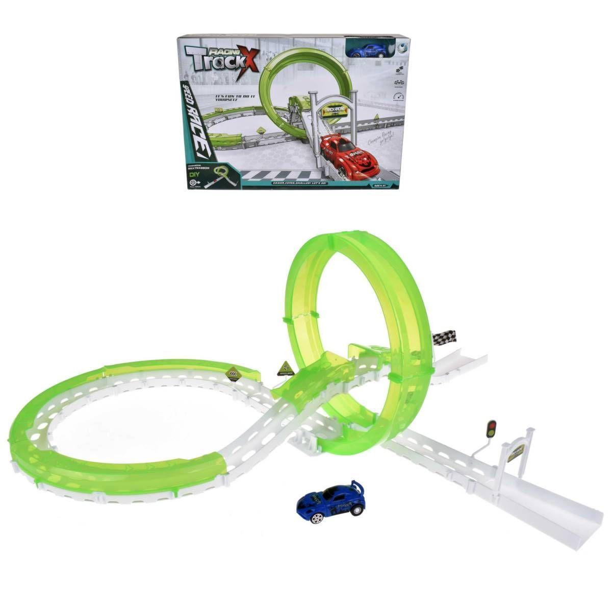 Pista Con Loop Y Salto Con Auto Pullback-0
