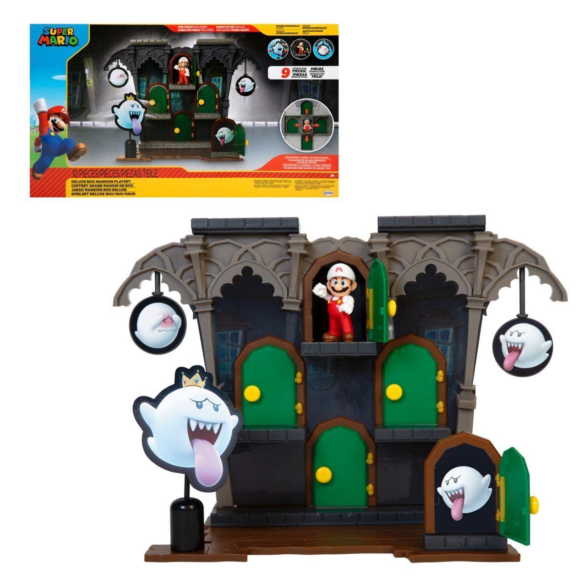 Nintendo Playset Super Mario Dlx Boo Mansion Intek-0
