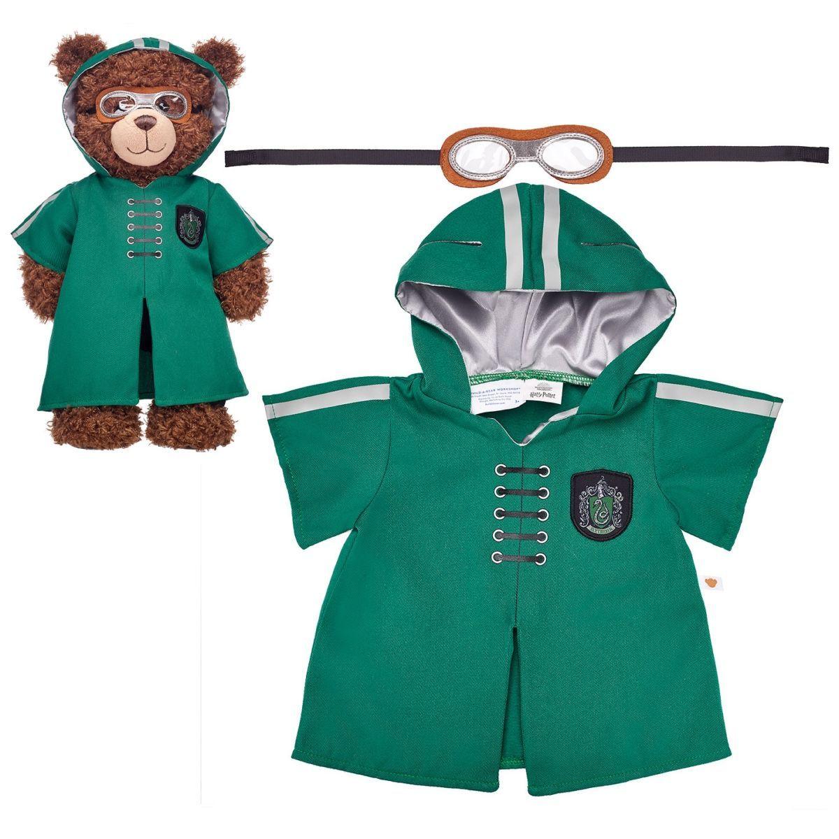 Traje Slytherin Quidditch Harry Potter Build-A-Bear-0