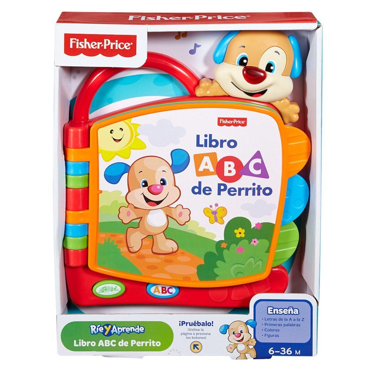 Fisher Price Rie Y Aprende Libro Abc De Perrito-0