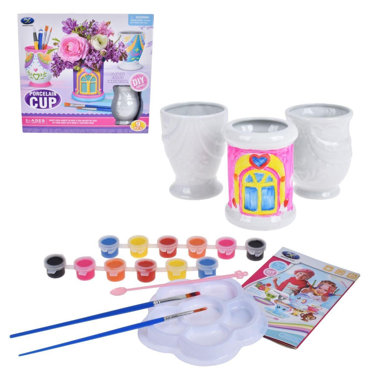 Decora Tu Portalapiz De Porcelana-0