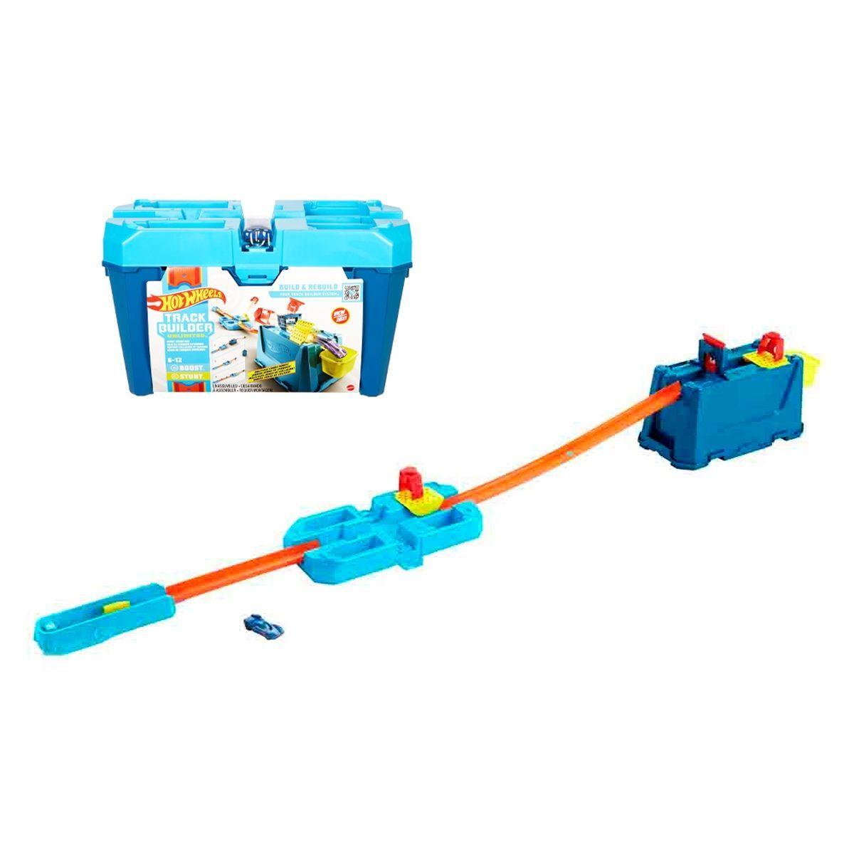 Caja De Acrobacias Hot Wheels - Choque Extremo-0