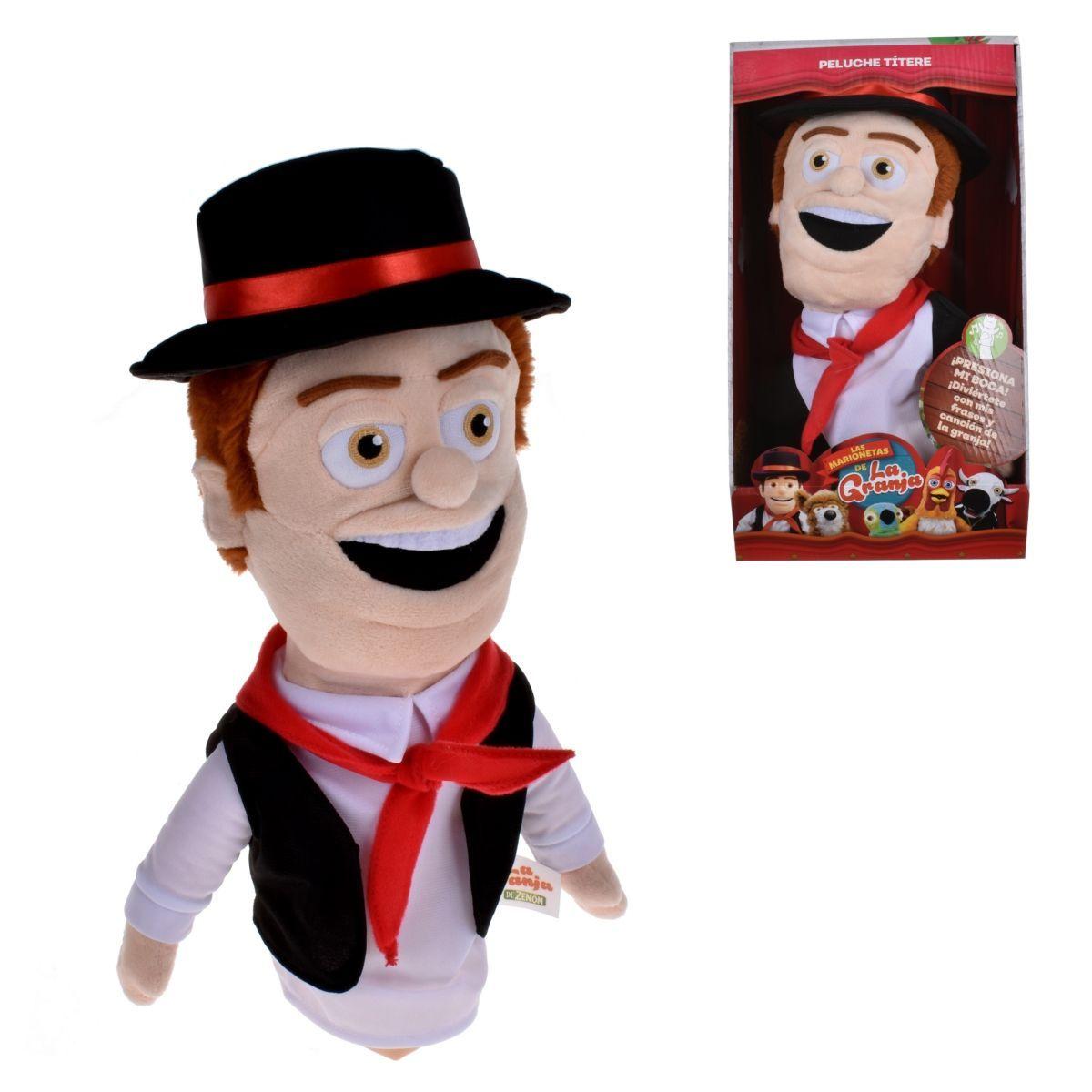 Titere Musical De 30 Cm. La Granja De Zenon - Granjero Zenon-0