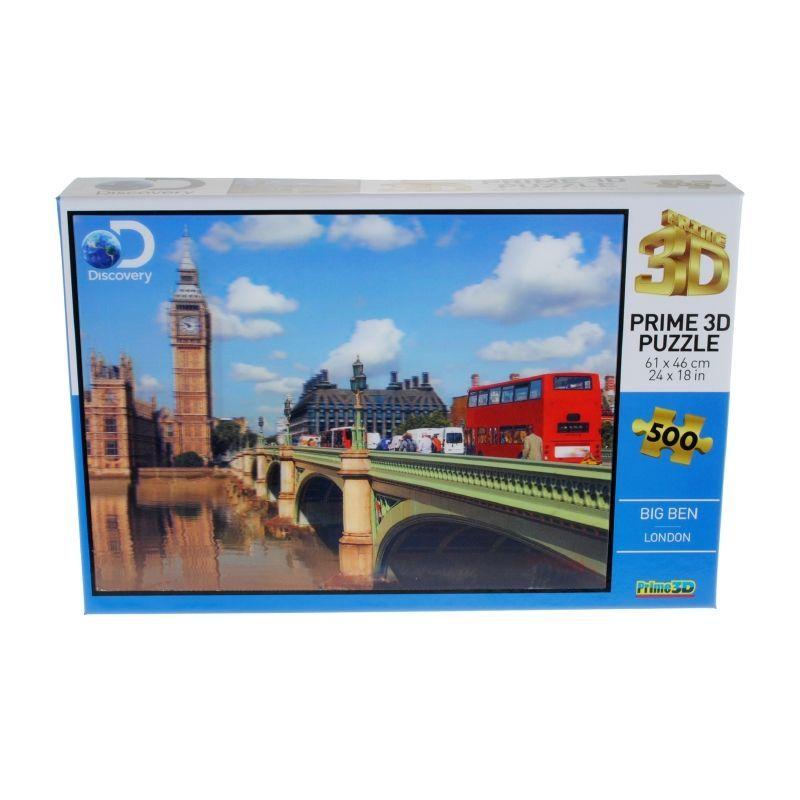 Puzzle 3D De 500 Piezas Discovery - Big Ben-0