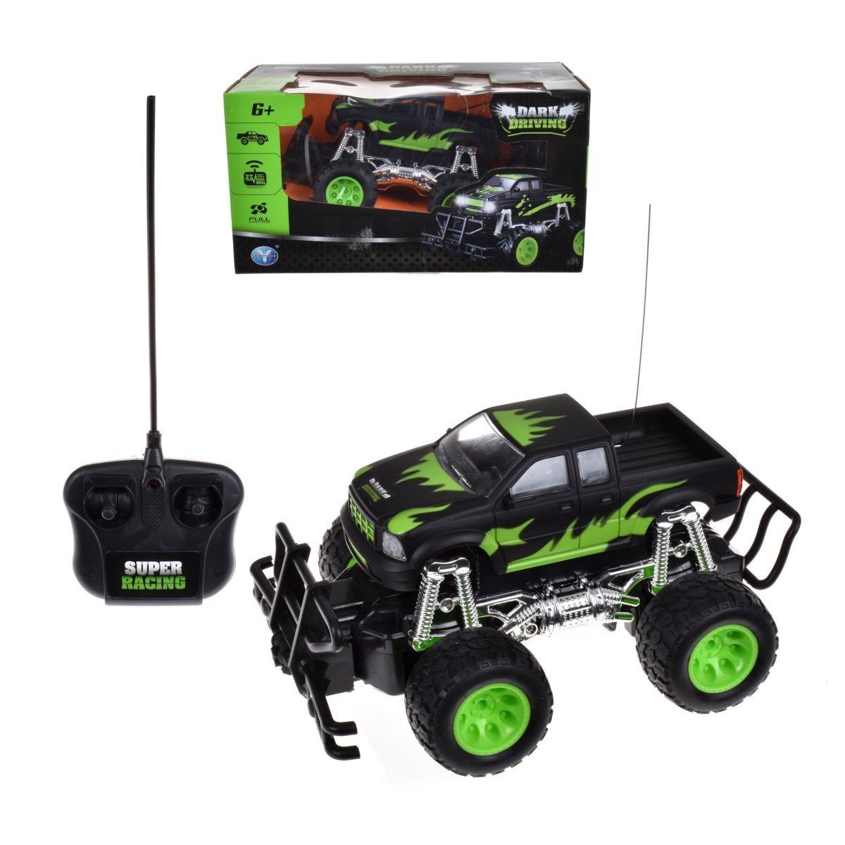 Camioneta Radio Controlada De 23 Cms Con Ruedas Patonas-0