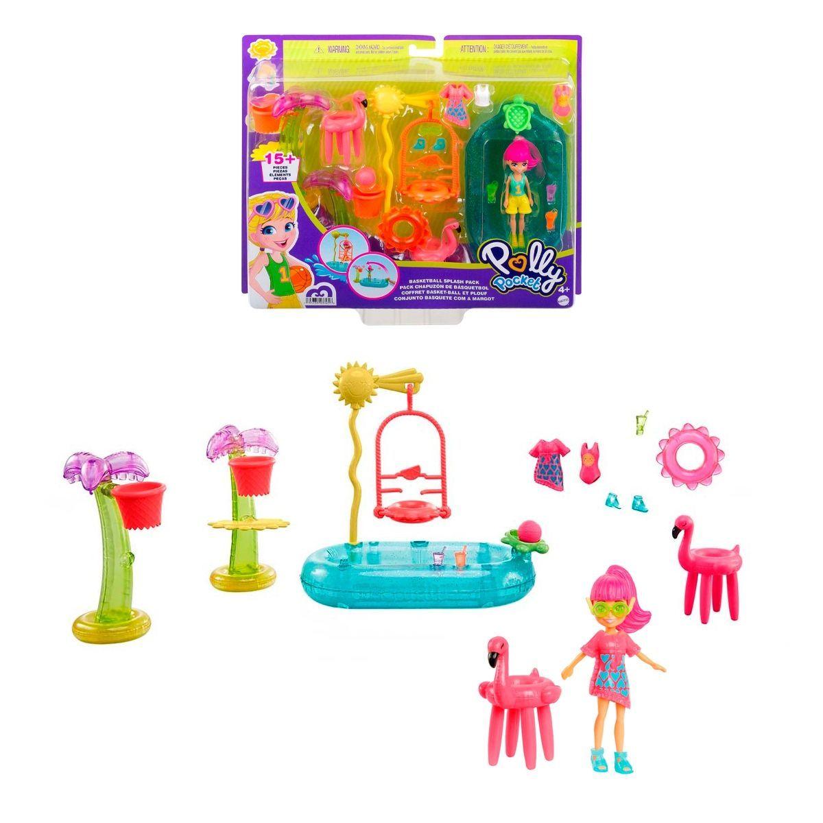 Polly Pocket Surtido De Deportes - Chapuzon De Basquetbol-0