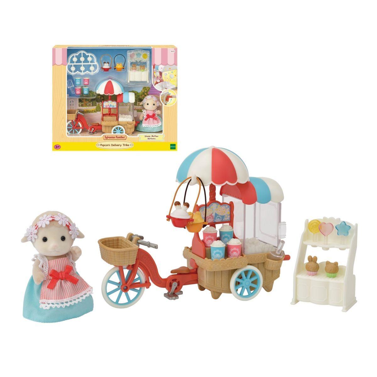 Puesto De Palomitas De Barbara Oveja - Sylvanian Families-0
