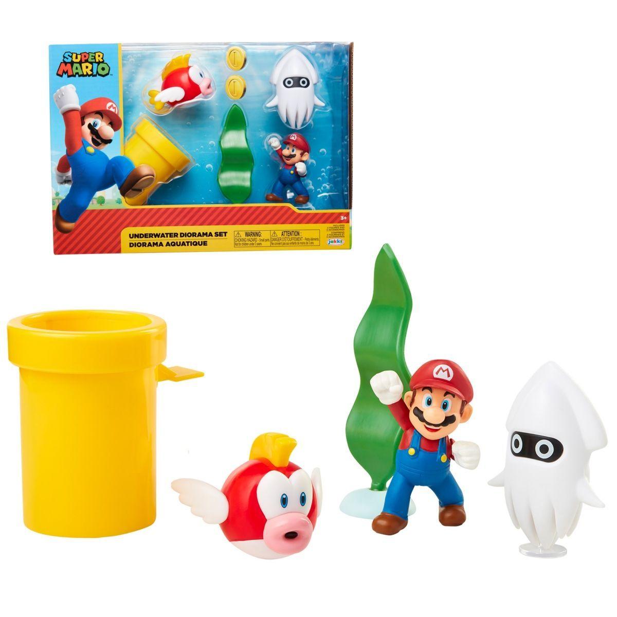 Nintendo Diorama Bajo El Agua-0