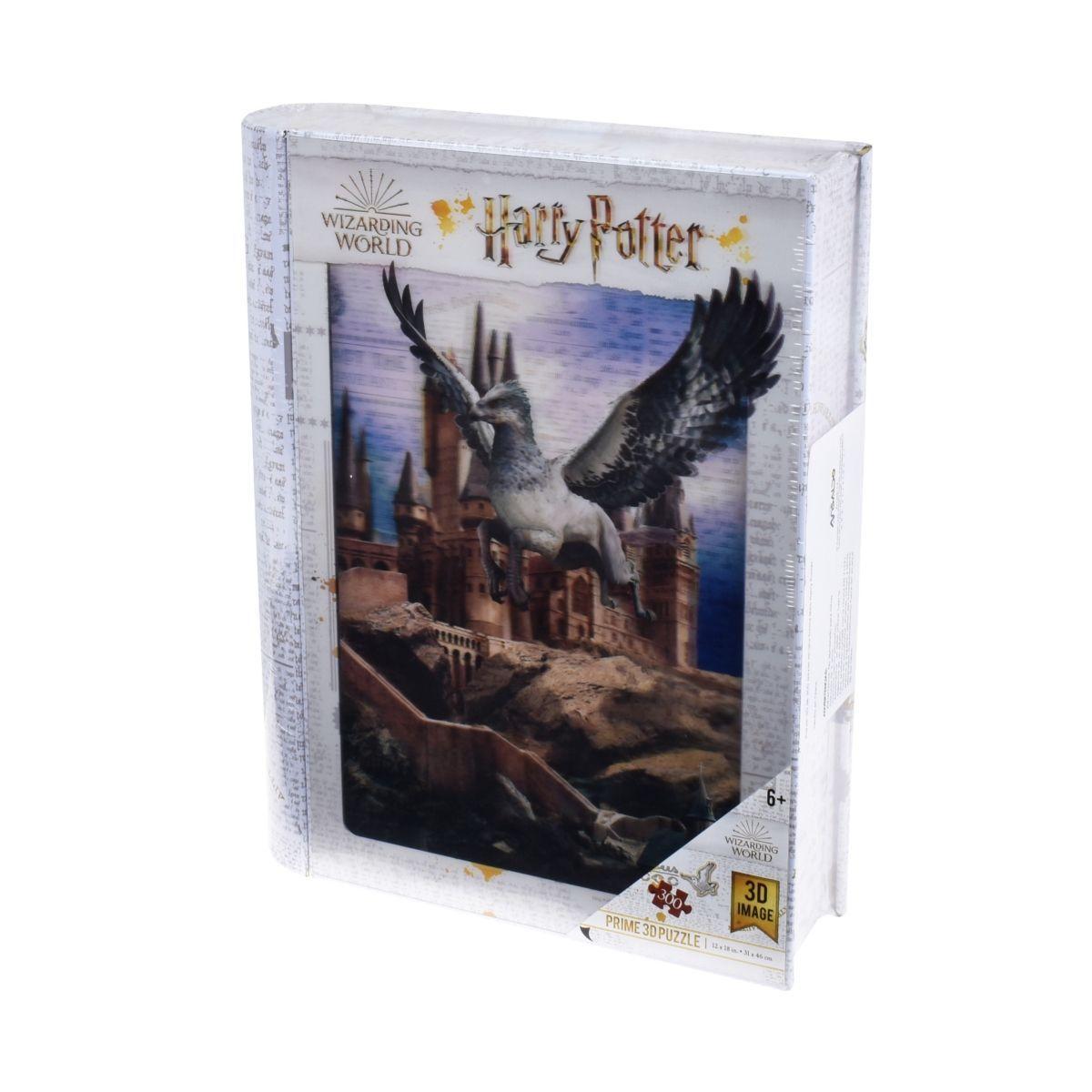 Puzzle 3D De 300 Piezas En Lata Forma Libro Harry Potter - Hogwarts-0