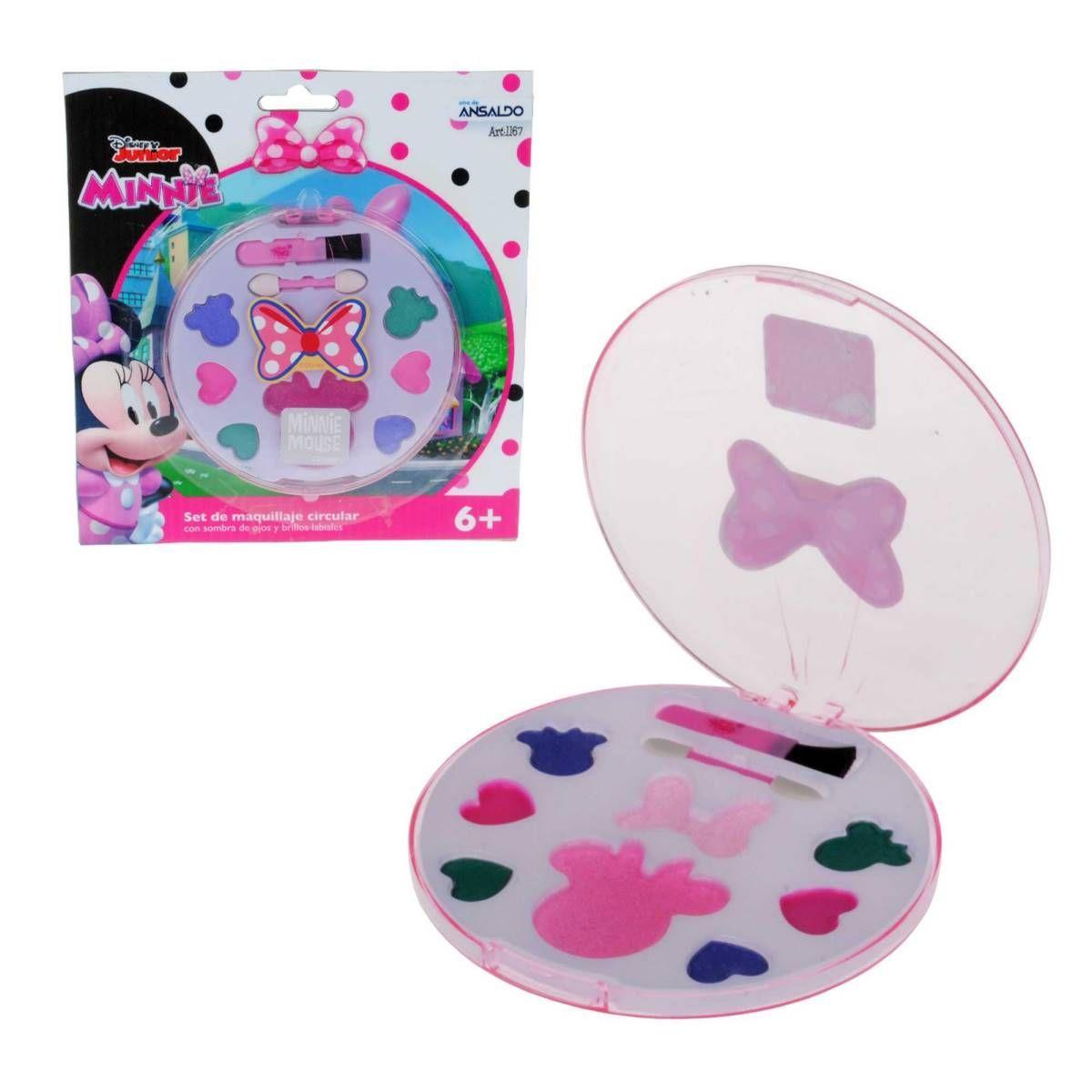 Set Cosmeticos Circular Minnie En Blister-0
