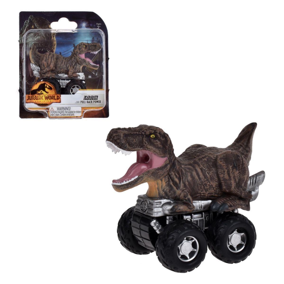 Dinosaurio Vehiculo Pullback Jurassic World Dominion - T-Rex-0