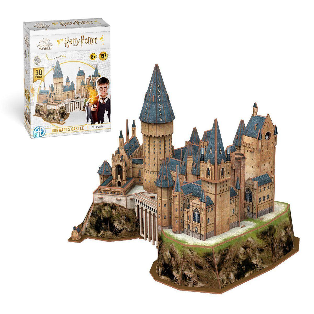 Puzzle 4D Castillo Hogwarts Harry Potter-0