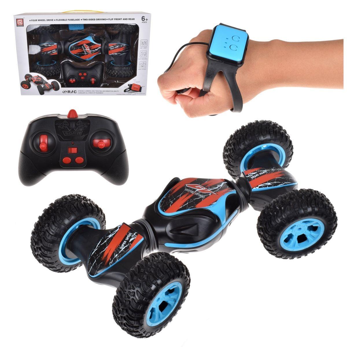 Vehiculo Radio Controlado De 32 Cms Con Control Mano-0