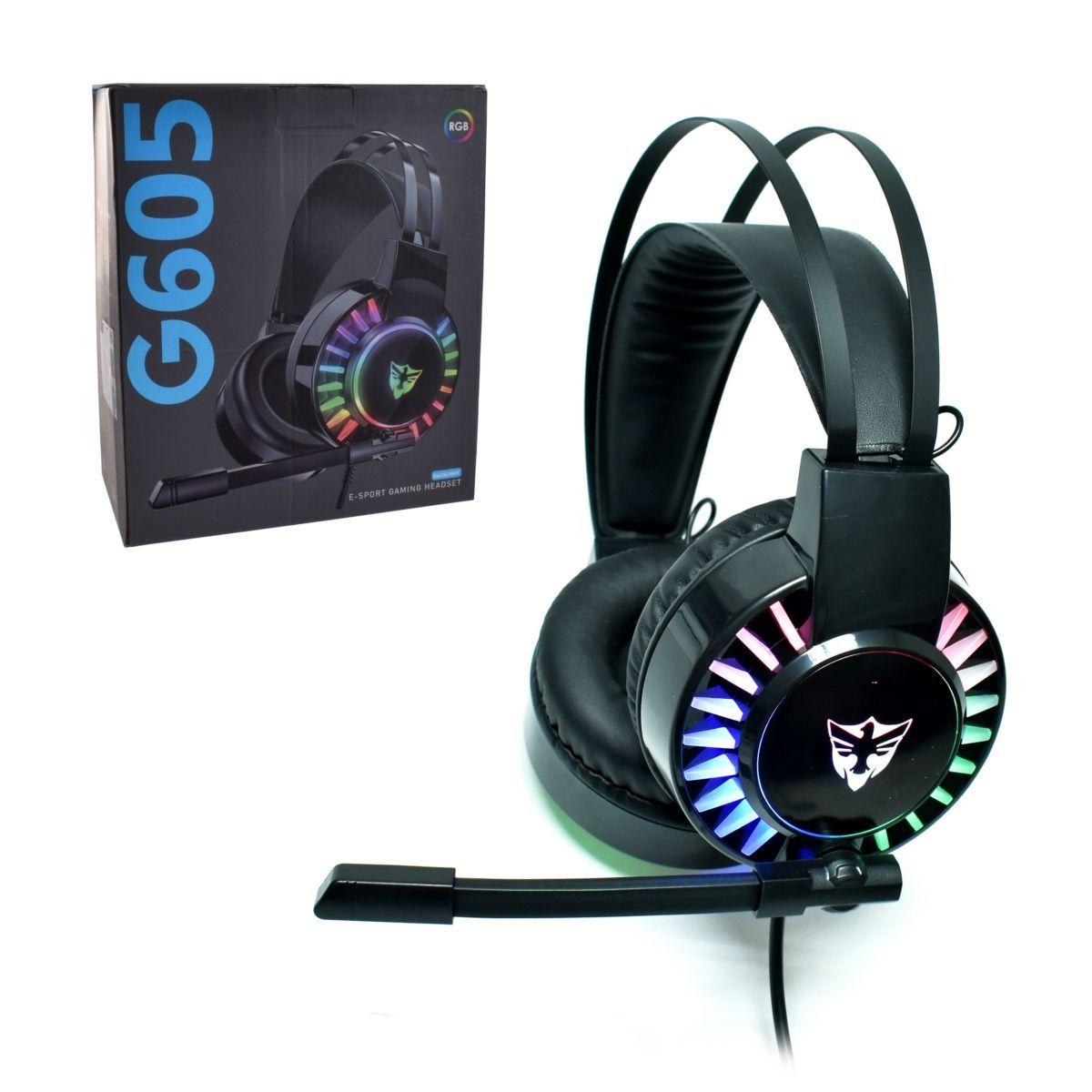 Audifono Gamer Con Luces-0