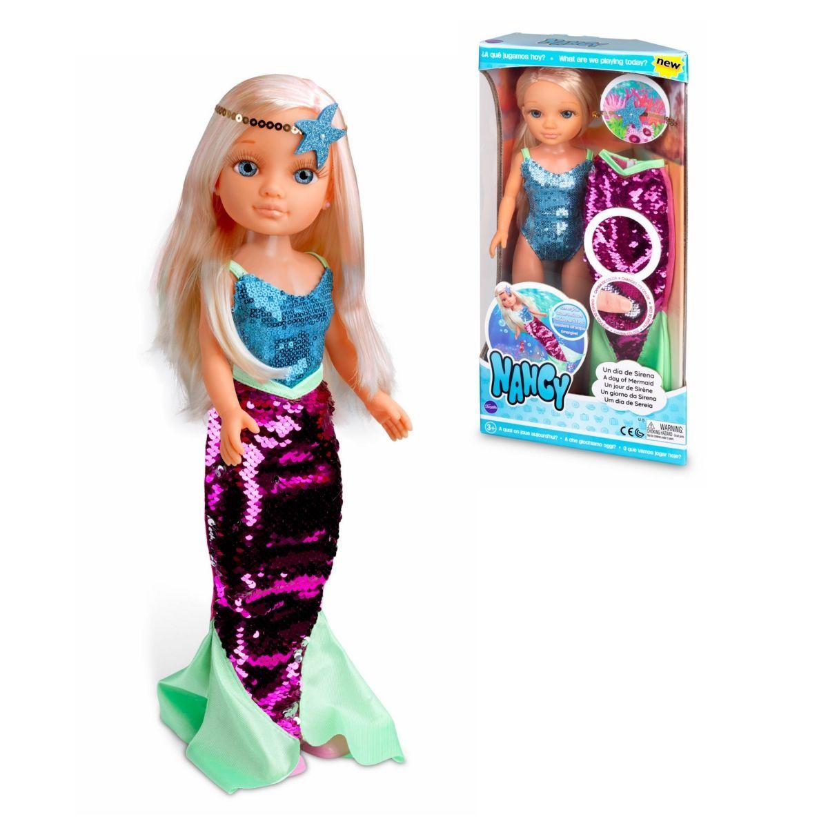 Muñeca Nancy Sirena De 43 Cms-0