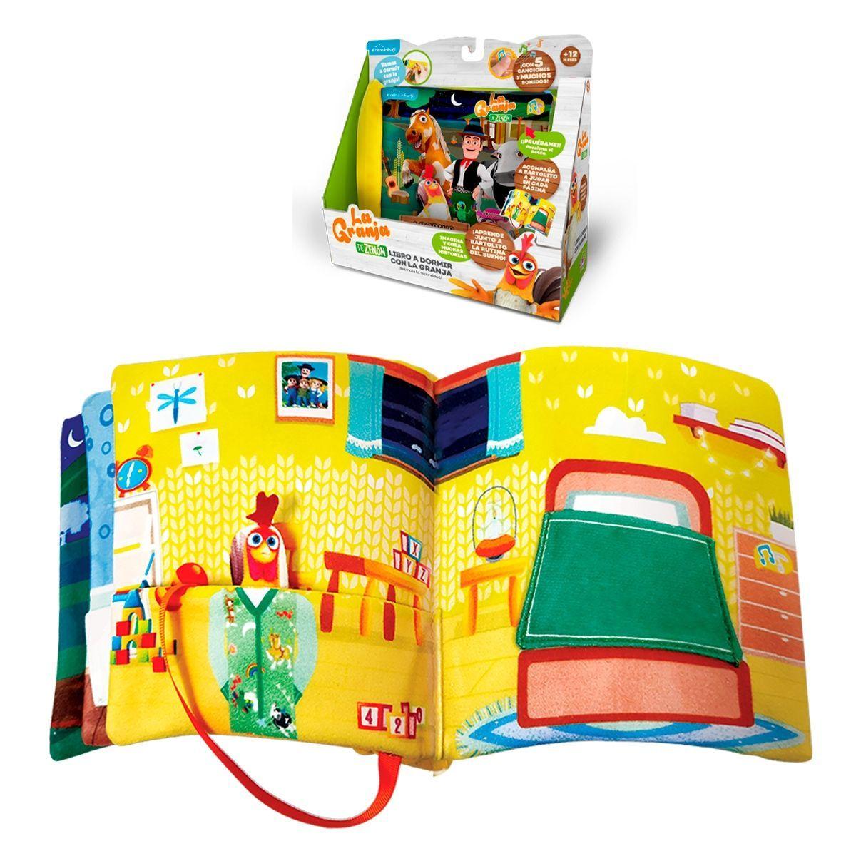 Libro Musical A Dormir Con La Granja De Zenon-0
