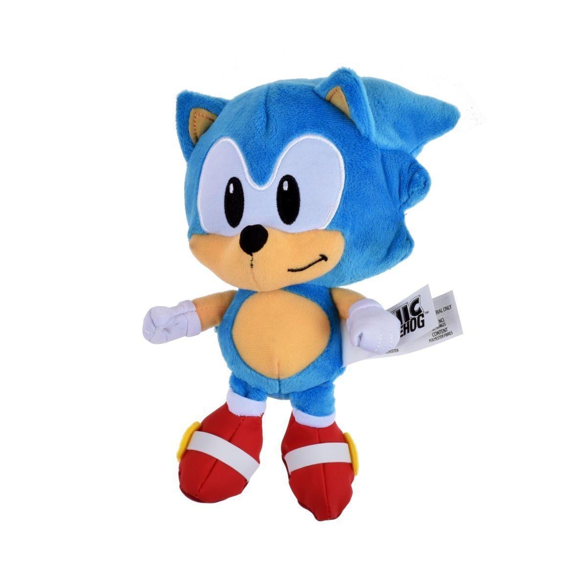 Peluche Basico Sonic De 23 Cms - Sonic Go Sega-0