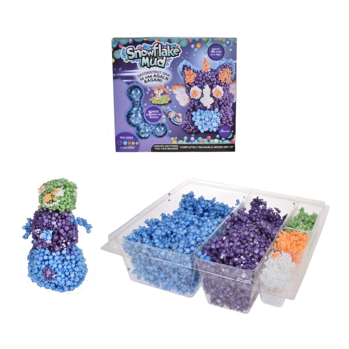 Crea Figuras Con Nieve De Fantasia De Colores-0