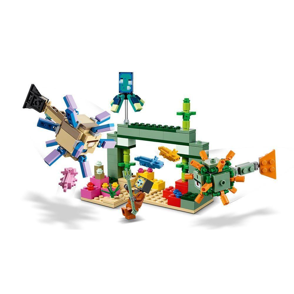 LEGO MINECRAFT LA BATALLA CONTRA EL GUARDIAN 21180-3