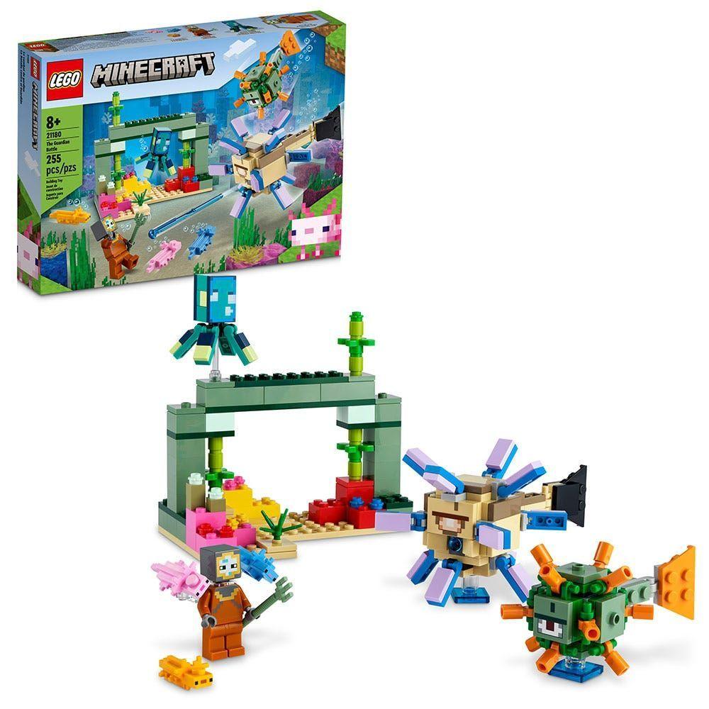 LEGO MINECRAFT LA BATALLA CONTRA EL GUARDIAN 21180-1