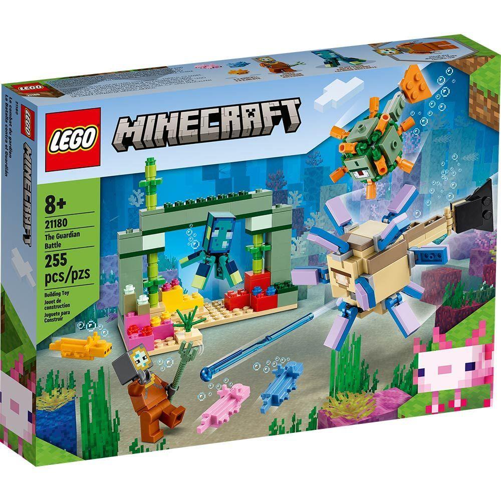 LEGO MINECRAFT LA BATALLA CONTRA EL GUARDIAN 21180-0