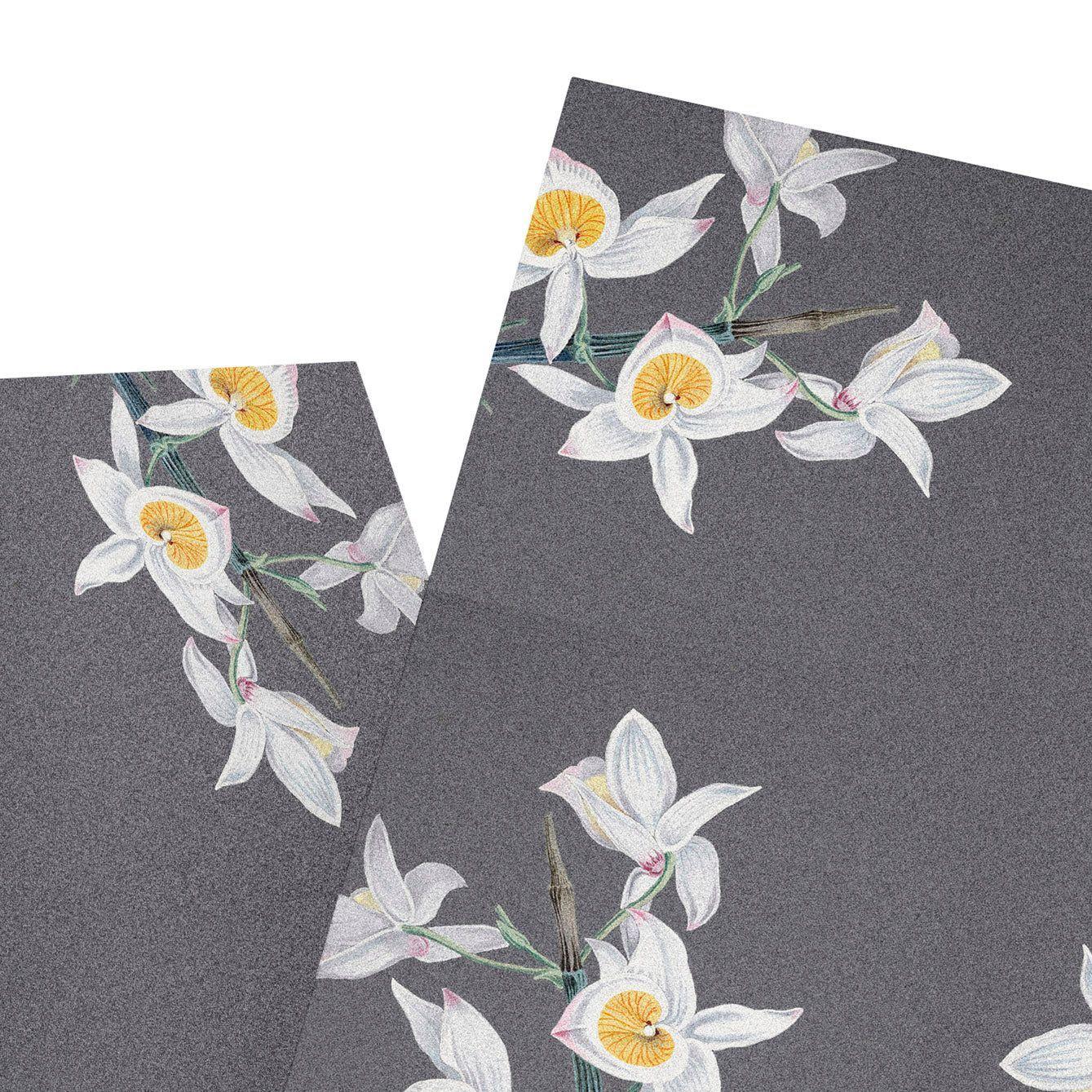 Mosaico Adhesivo Reposicionables para pisos - Flores Geométricas en Gris-2
