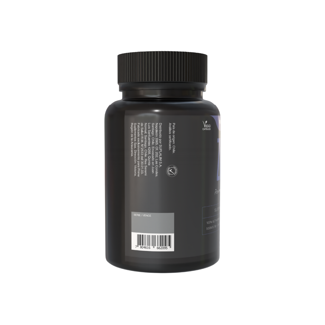ZMA Zinc Magnesio B6 Primetech 90 capsulas-2