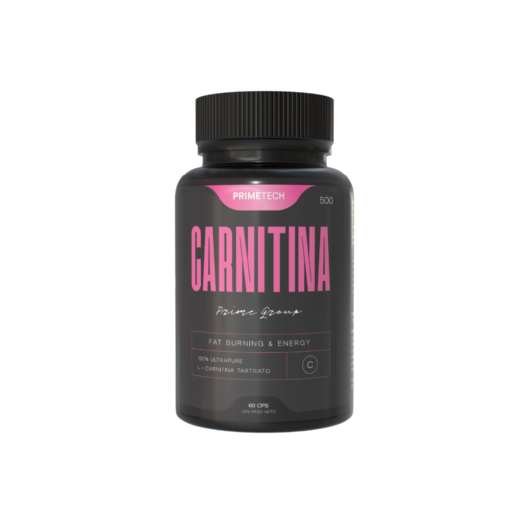 L Carnitina 500mg Primetech 60 capsulas-0