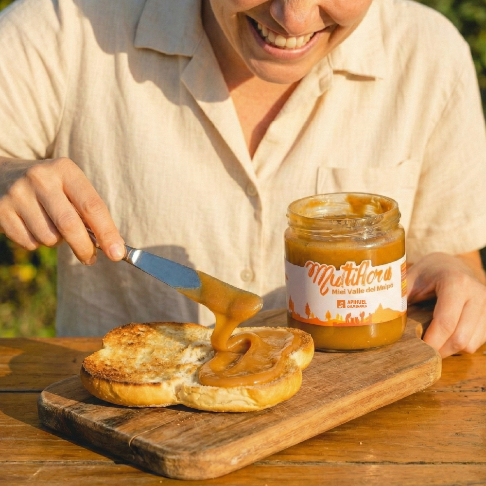 Miel Multiflora Valle del Maipo 515 g Apihuel Colmenares-4
