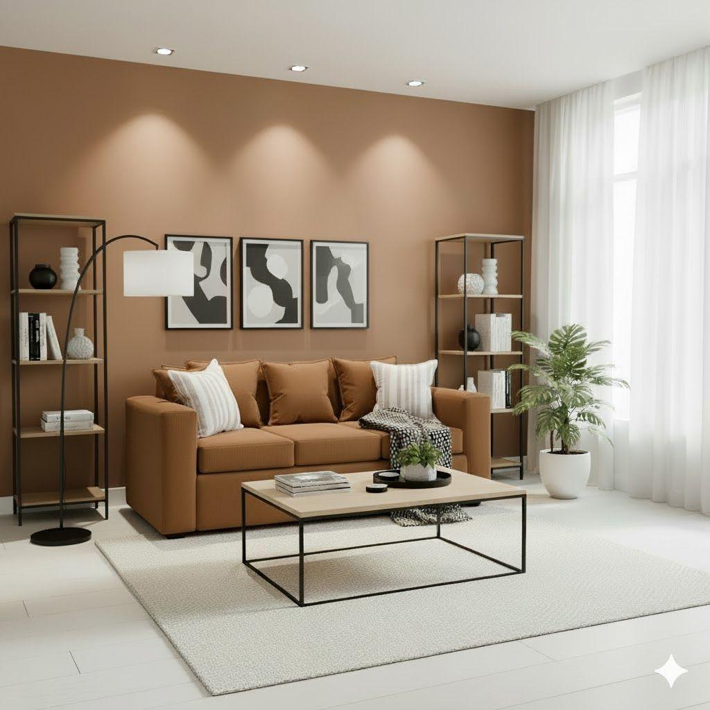 Living 311 Kabul cafe sofa 3 cuerpos + 2 sitiales madera-2