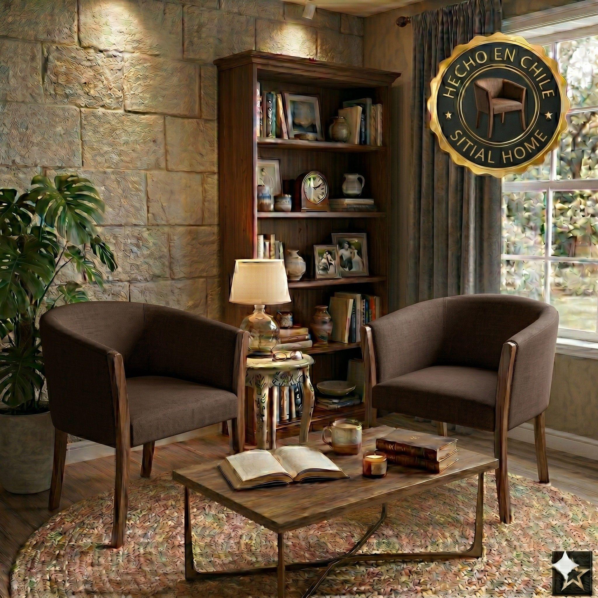 Living 311 Kabul cafe sofa 3 cuerpos + 2 sitiales madera-3