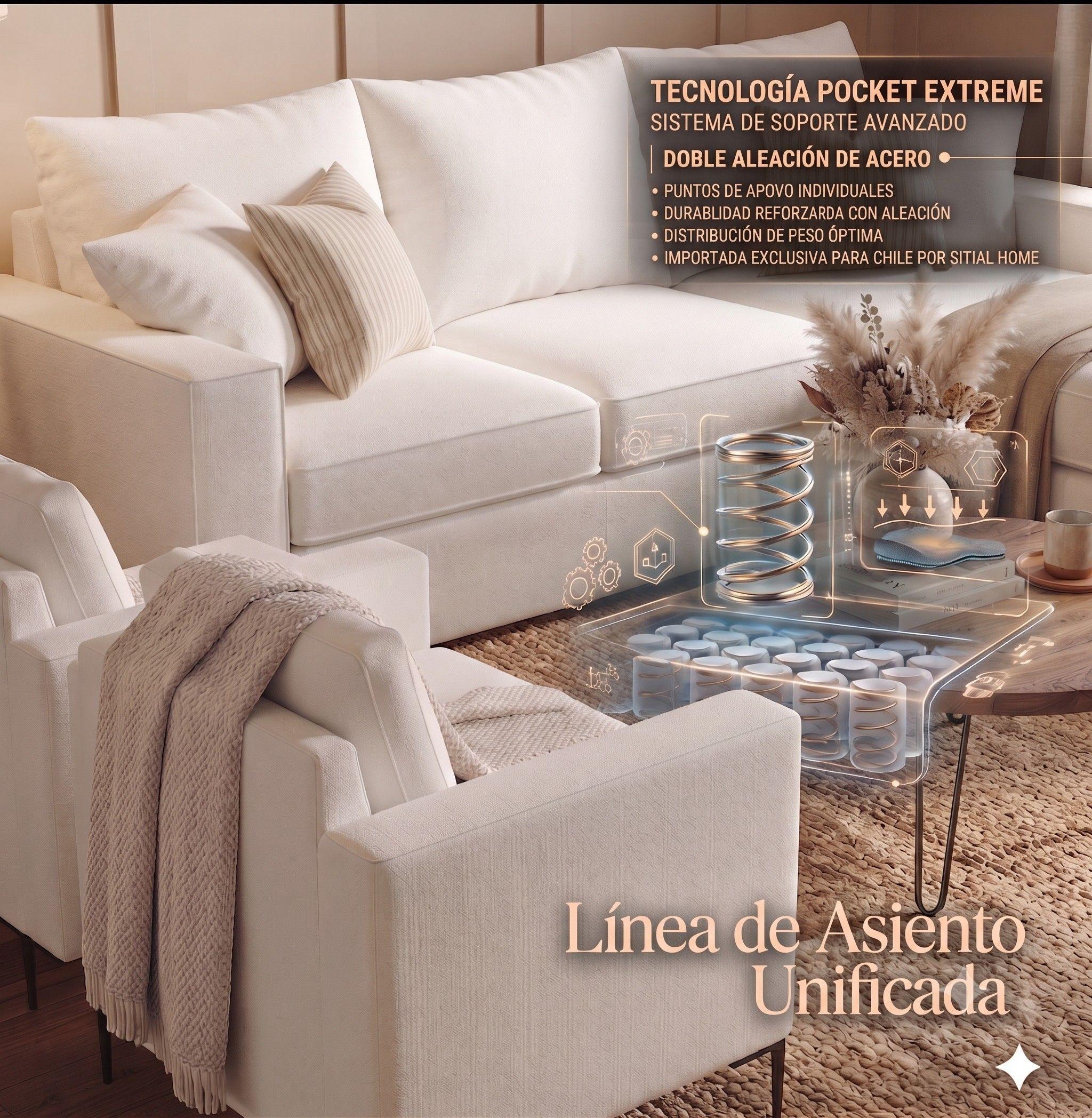 Juego de living  311 Bohemia extreme Blanco-1