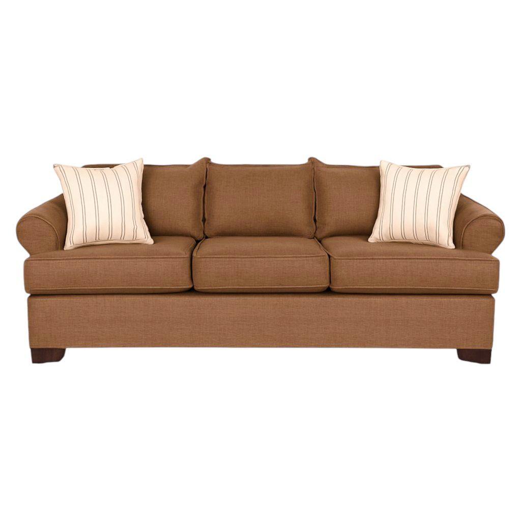 Juego de Living 311 Antonia cafe sofa con resortes + 2 sitiales madera-4