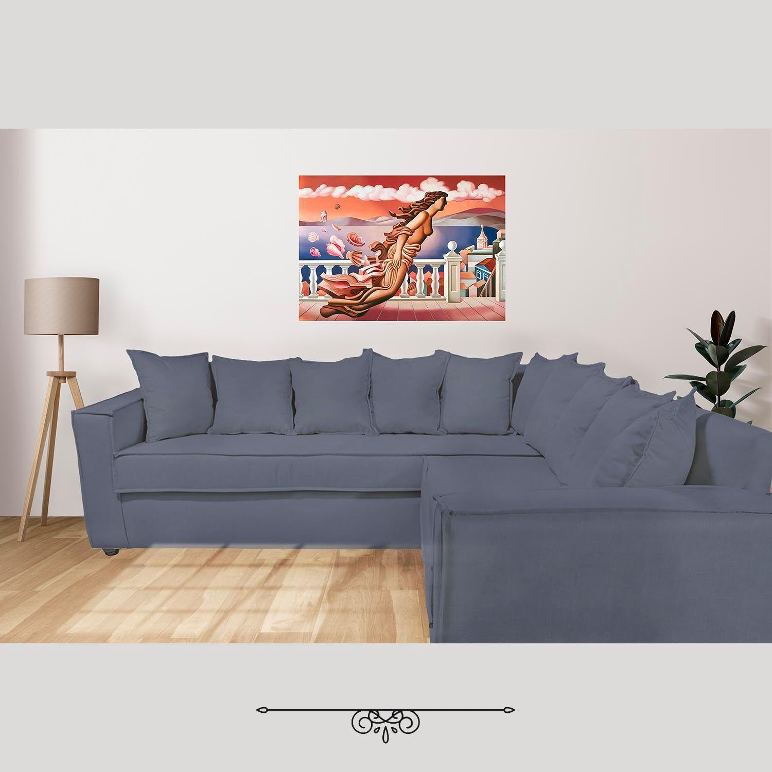 Seccional 6 Cuerpos Baco Gris Azul           -2