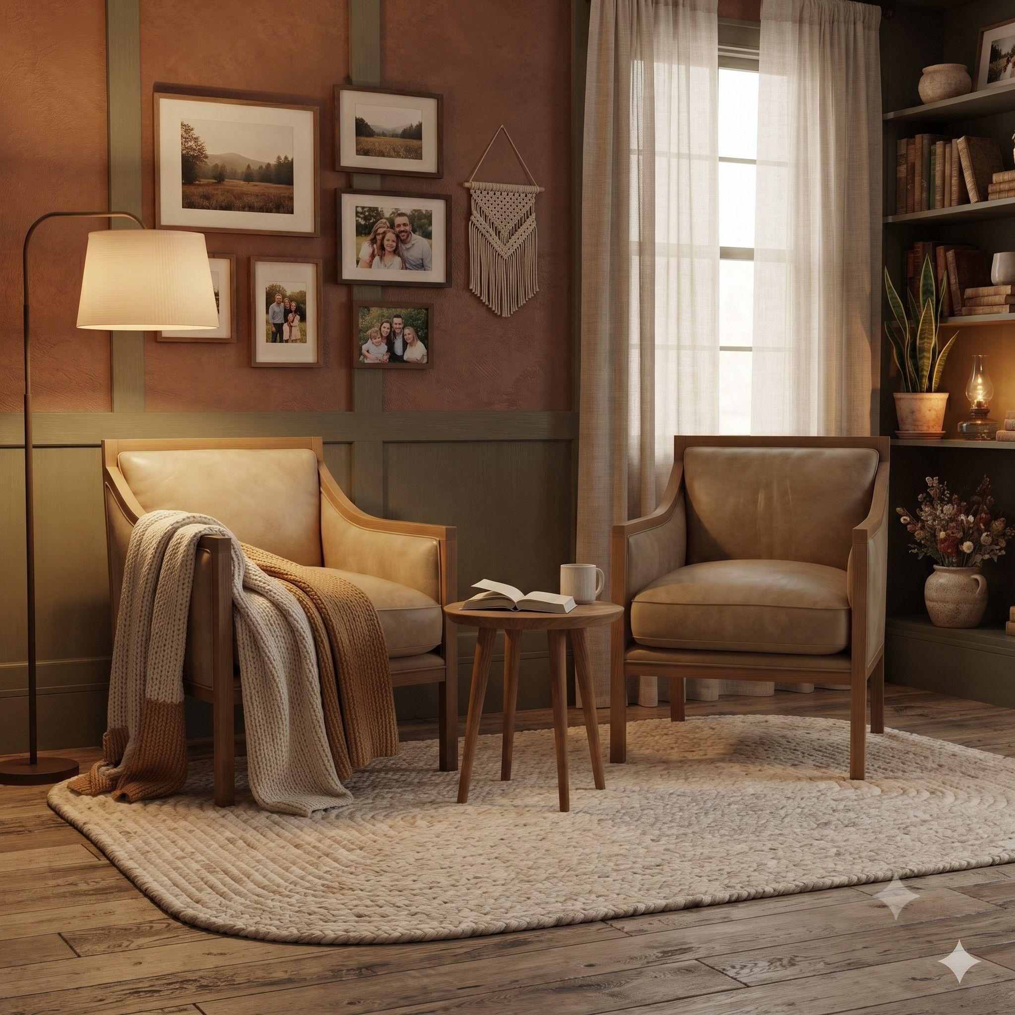 Living 311 Burton Beige en cuero sintetico envejecido seccional resorte f comfort + 2 sitiales-3