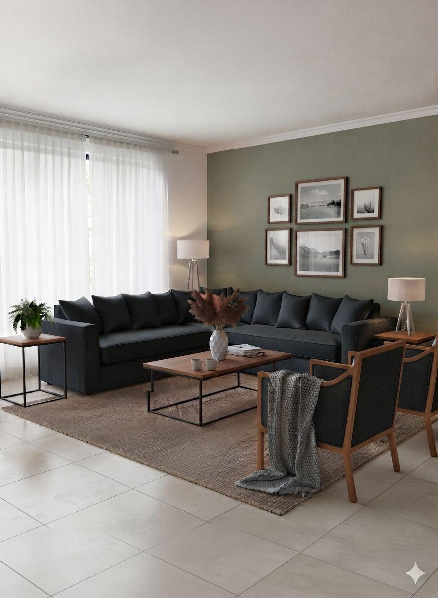 Living 311 Metropolitan Marengo Seccional con resortes+ 2 Sitiales -5