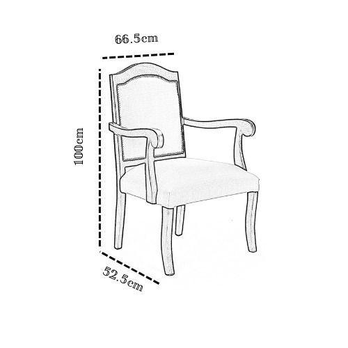 Juego de Living 311 Antonia marengo sofa con resortes + 2 sitiales madera -3