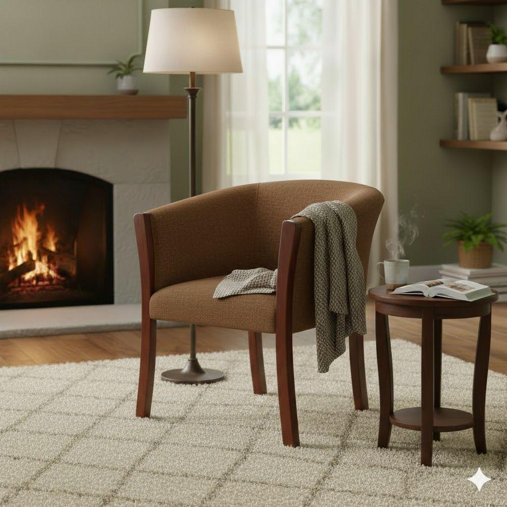 Living Facundo , cafe  tipo lino sofa mas sitiales Sitial Home-3