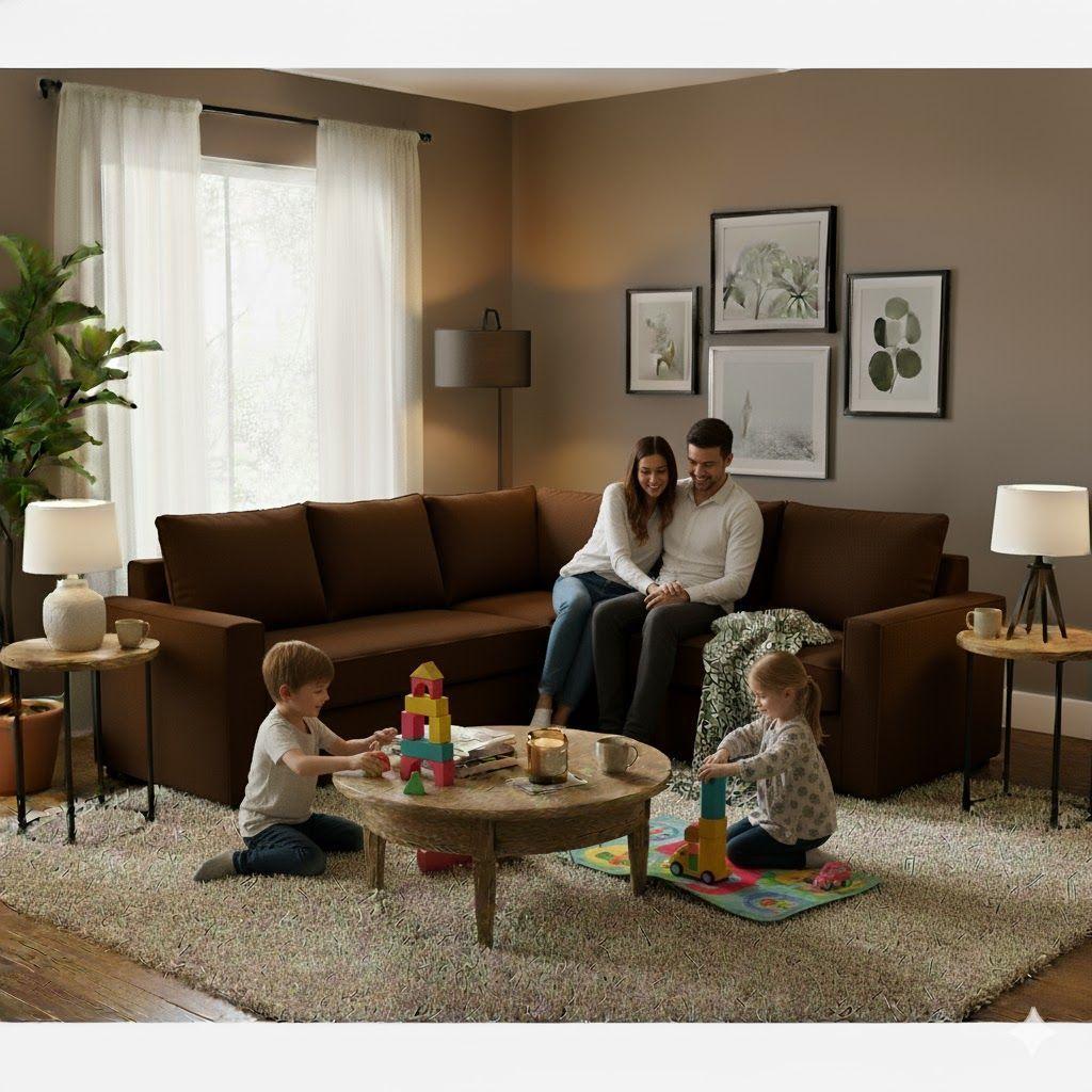 Seccional Matilda cafe full comfort plus-1