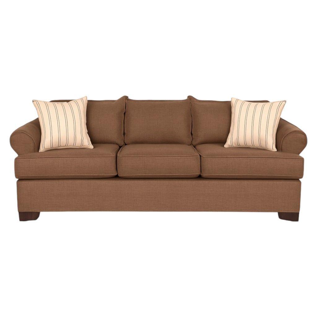 Juego de Living Pastora cafe 311 sofa resortes + 2 sitiales madera-3