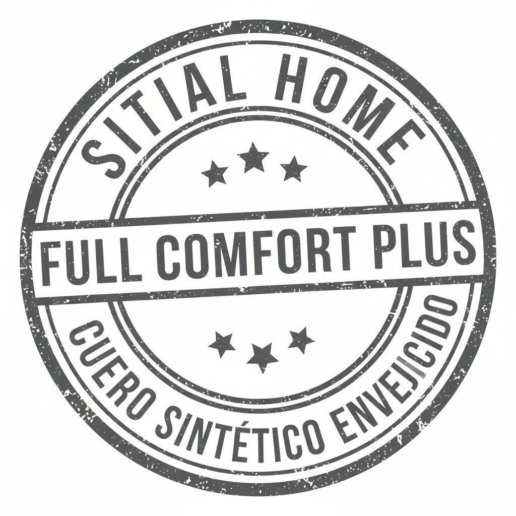 Juego Living 3-2 Tennese Cafe cuero sintetico envejecido con asiuentos de resorte pocket-5