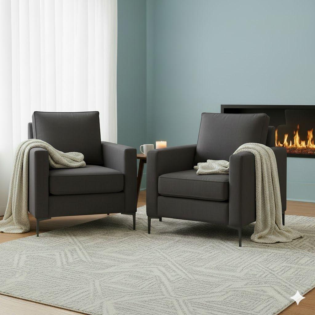 Living 311 Matilda marengo seccional y 2 poltronas con resortes-3