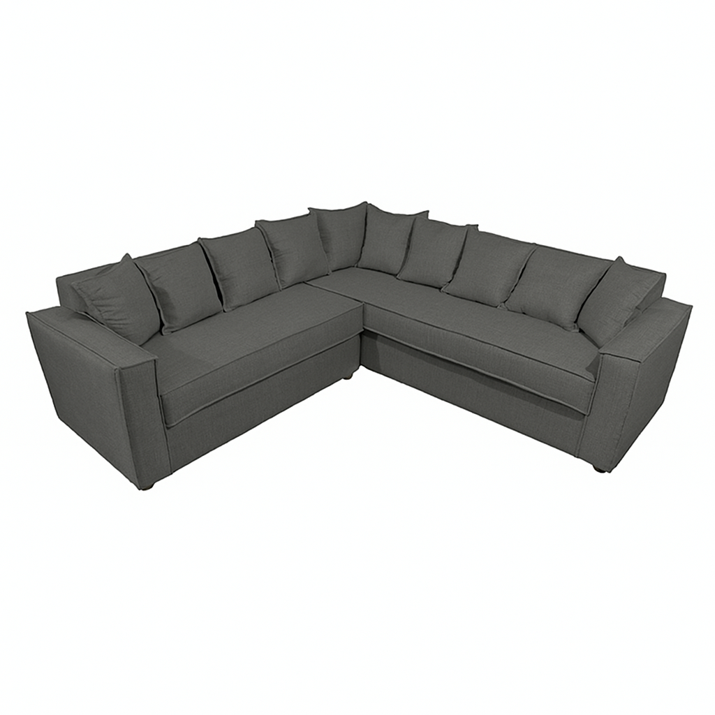 Seccional 6 Cuerpos Baco Gris Marengo Rseorte Pocket  -0
