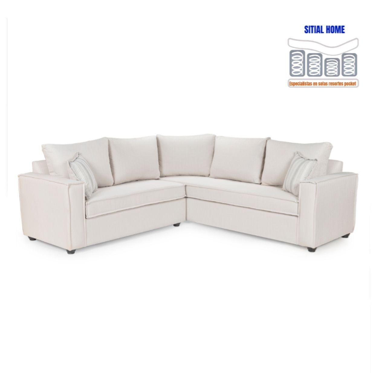 Seccional Matilda blanco full comfort plus-2