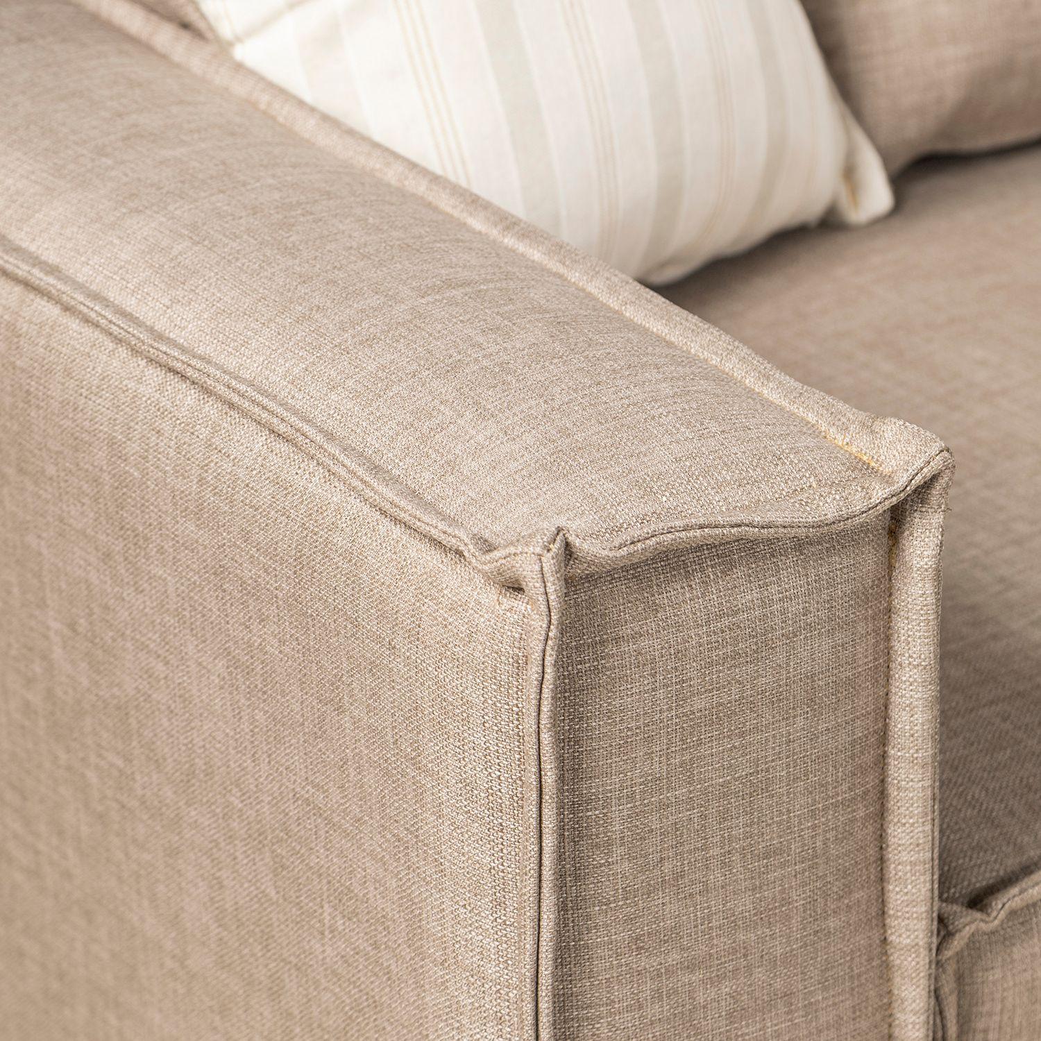 Seccional Emilia beige  con Resortes pocket full comfor-3
