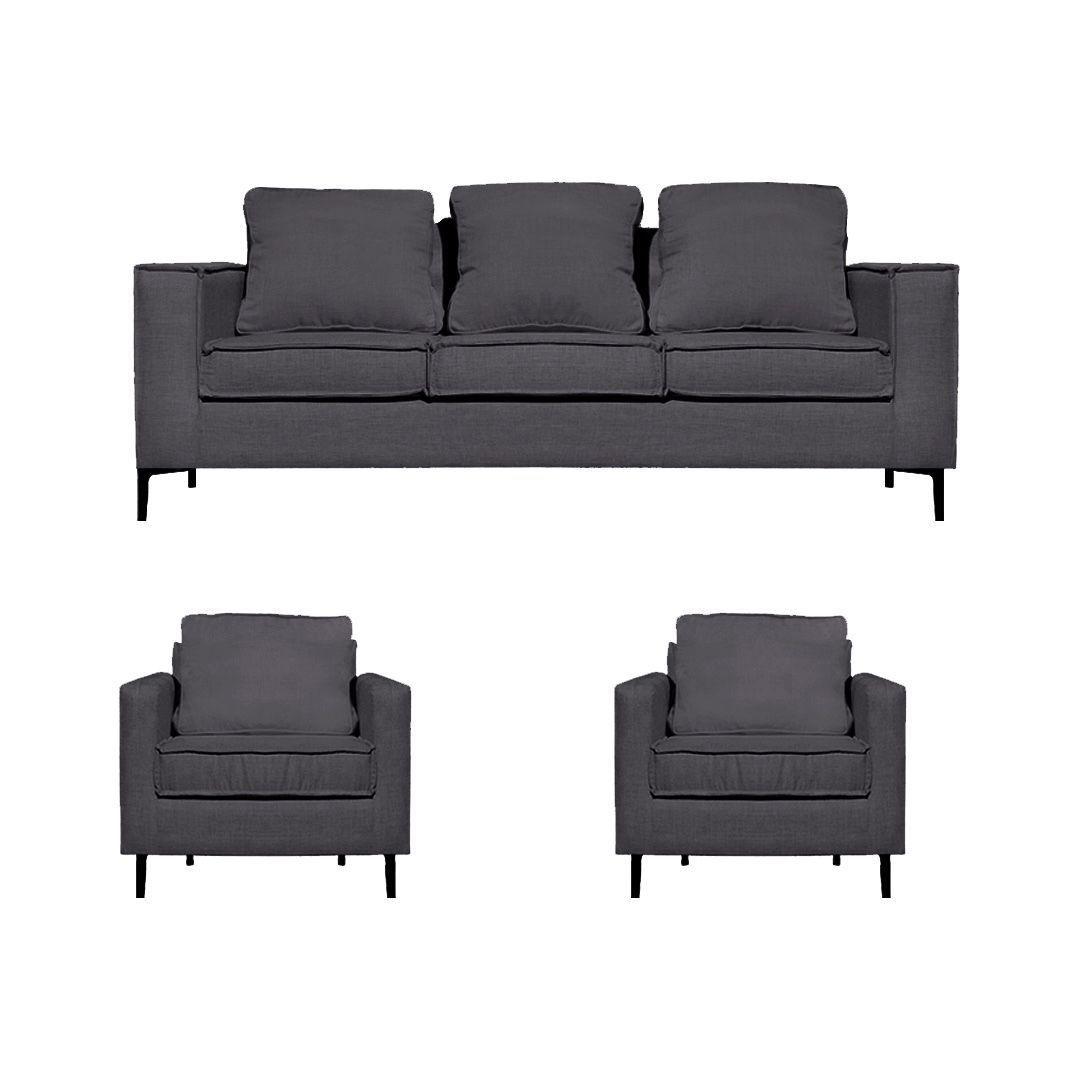 Living Venetto  color gris marengo Resorte Pocket-1