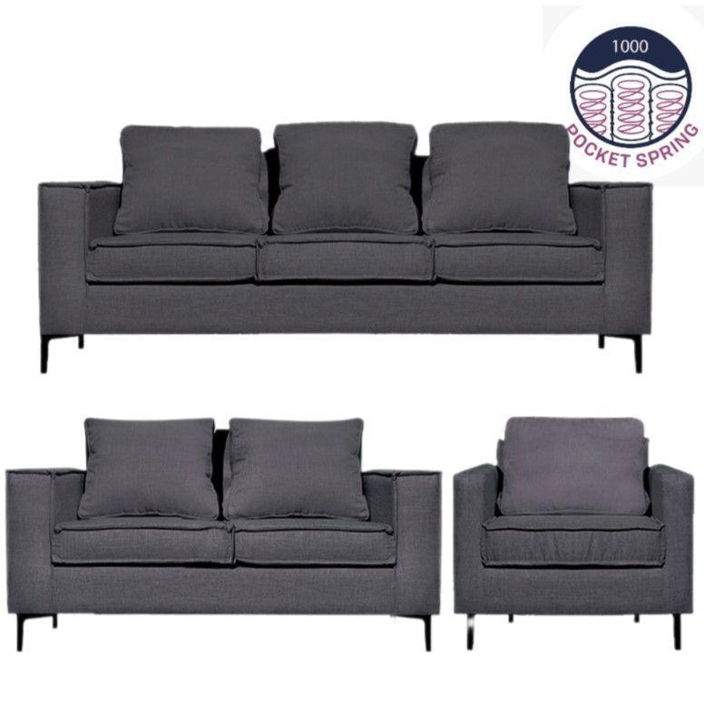 Living Urbano 3-2-1 Marengo resorte pocket-1