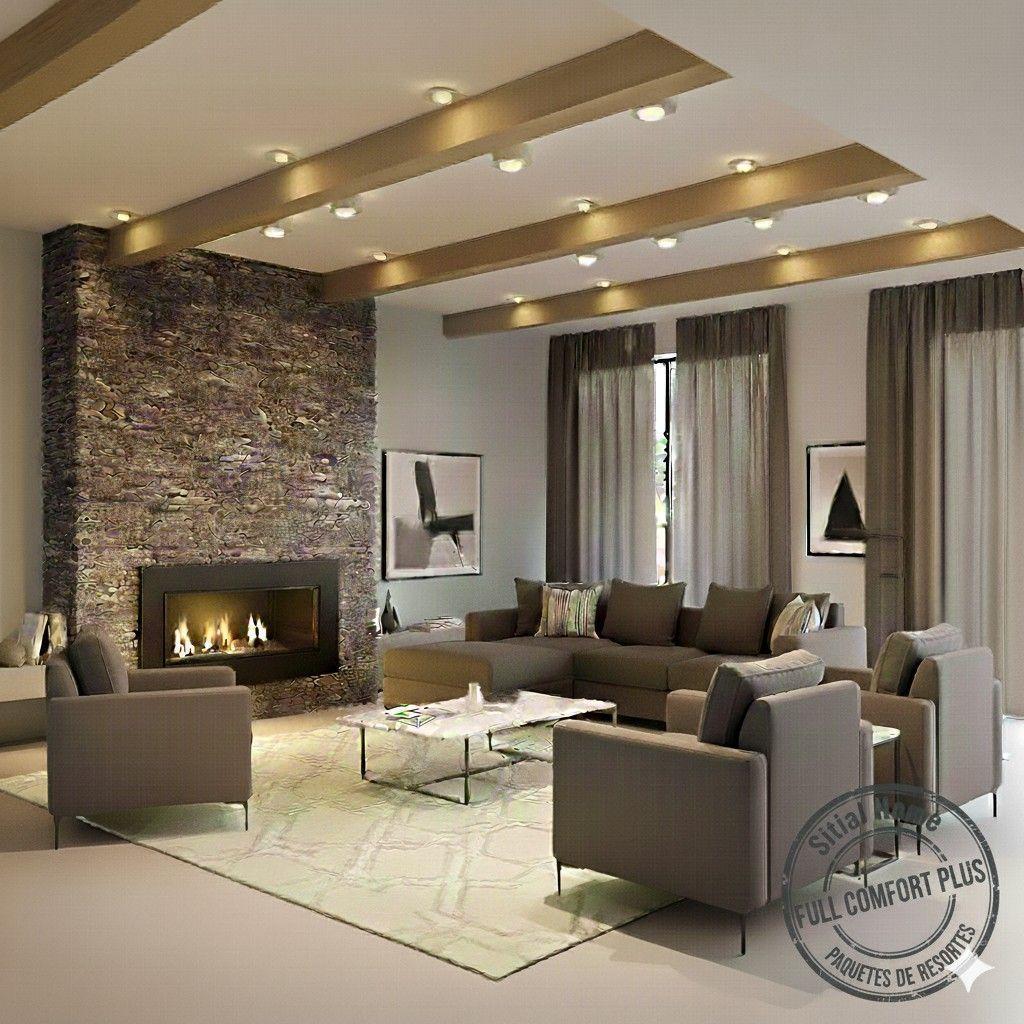 Living 311 Emiratos Marengo Seccional + 3 poltronas resortes-2