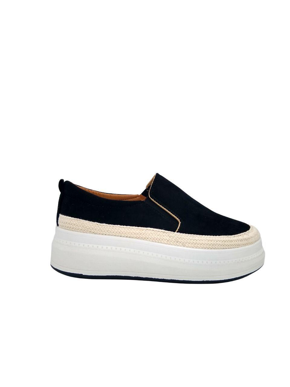 Zapatillas Damas BLack Platform L112-0