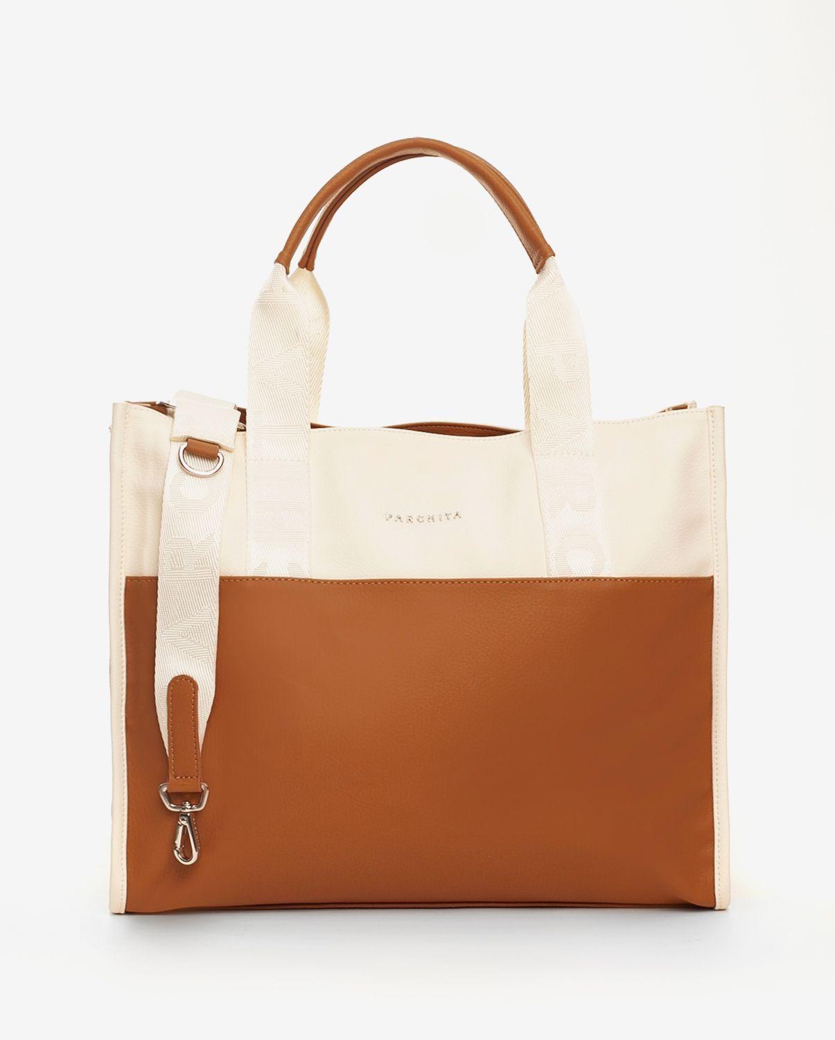 Cartera Bolso Totebag Shopping Clásico Parchita-4